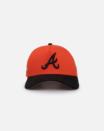 New Era Atlanta Braves 'Scary Nights' 9FORTY A-Frame Snapback Orange/Black