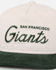 New Era San Francisco Giants 'Currency Corduroy' Golfer Pre-Curved Snapback Chrome White