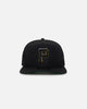 New Era Pittsburgh Pirates Golfer Pre-Curved Snapback Black/OTC