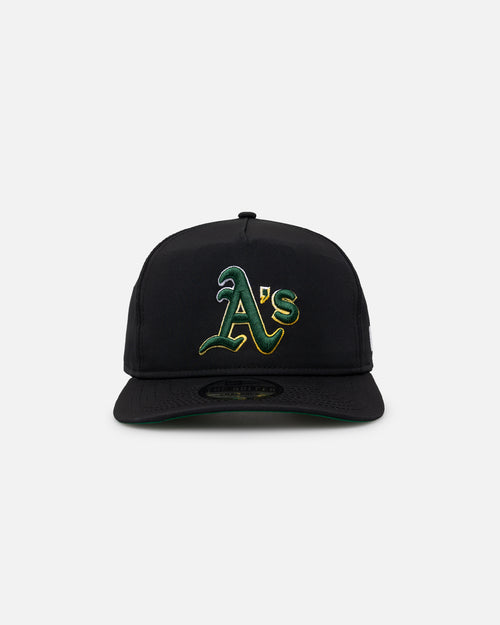 New Era Oakland Athletics Golfer Pre-Curved Snapback Black/OTC