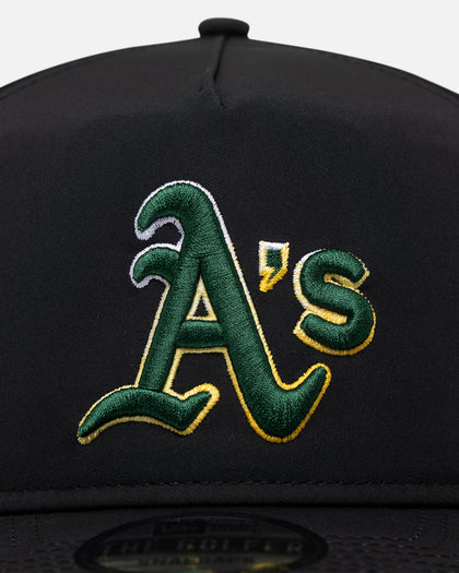 New Era Oakland Athletics Golfer Pre-Curved Snapback Black/OTC