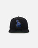New Era Los Angeles Dodgers Golfer Pre-Curved Snapback Black/OTC