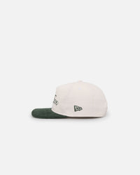 New Era Boston Red Sox 'Currency Corduroy' Golfer Pre-Curved Snapback Chrome White