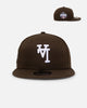 New Era Los Angeles Dodgers 'Upside Down LA Logo' 9FIFTY Snapback Walnut