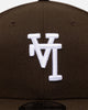 New Era Los Angeles Dodgers 'Upside Down LA Logo' 9FIFTY Snapback Walnut