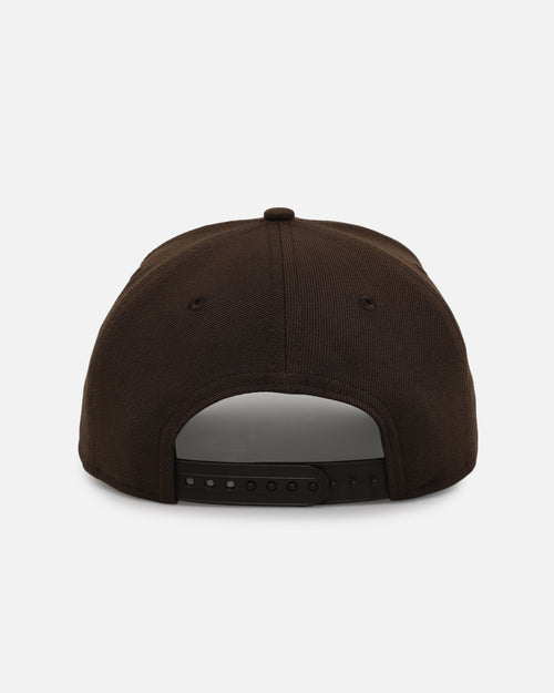 New Era Blank 9FORTY A-Frame Snapback Walnut