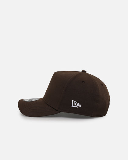 New Era Blank 9FORTY A-Frame Snapback Walnut