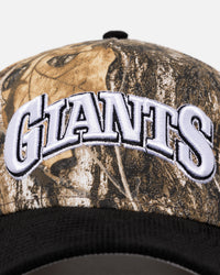 New Era San Francisco Giants 'Stealth Edge' 9FORTY A-Frame Snapback Realtree Edge
