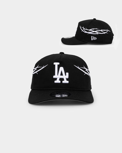 New Era Los Angeles Dodgers 'Twisted Thorns' Golfer Pre-Curved Snapback Black