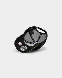 New Era Pittsburgh Pirates 'Glow In The Dark' 9FORTY A-Frame Trucker Snapback Black/Neon Green