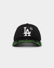 New Era Los Angeles Dodgers 'Glow In The Dark' 9FORTY A-Frame Trucker Snapback Black/Neon Green