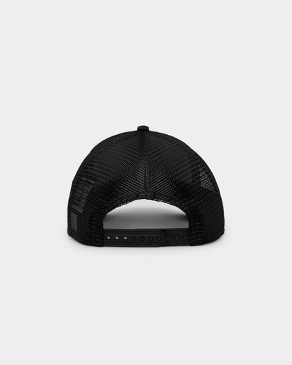 New Era Chicago Bulls 'Glow In The Dark' 9FORTY A-Frame Trucker Snapback Black/Neon Green