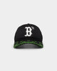 New Era Boston Red Sox 'Glow In The Dark' 9FORTY A-Frame Trucker Snapback Black/Neon Green