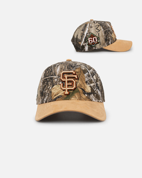 New Era San Francisco Giants 'Real Tree Tan Suede' 9FORTY A-Frame Snapback Real Tree