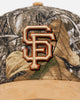 New Era San Francisco Giants 'Real Tree Tan Suede' 9FORTY A-Frame Snapback Real Tree