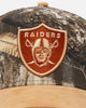 New Era Oakland Raiders 'Real Tree Tan Suede' 9FORTY A-Frame Snapback Real Tree