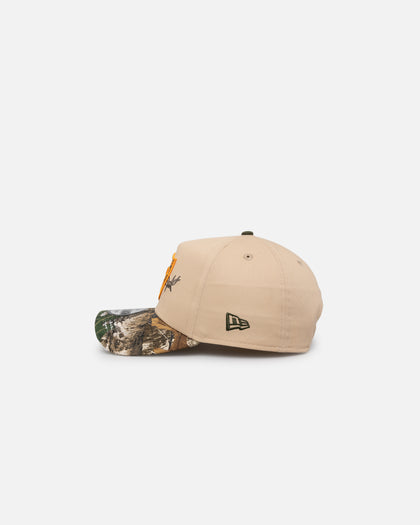 New Era Oakland Raiders 'Real Tree Edge Grit' 9FORTY A-Frame Snapback Oat Milk/Real Tree