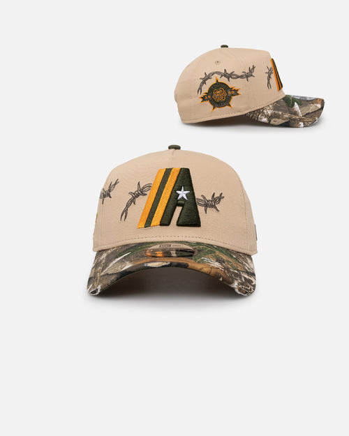 New Era Houston Astros 'Real Tree Edge Grit' 9FORTY A-Frame Snapback Oat Milk/Real Tree
