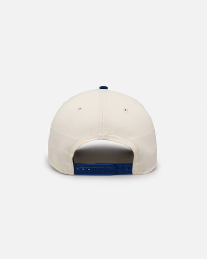 New Era Chicago Cubs 'Tall Text' 9FORTY A-Frame Snapback Chrome White/OTC