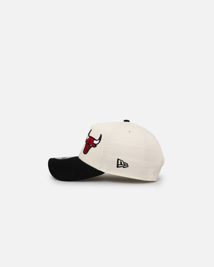 New Era Chicago Bulls 'Tall Text' 9FORTY A-Frame Snapback Chrome White/OTC