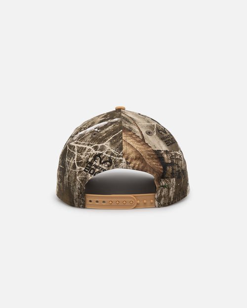New Era Atlanta Braves 'Real Tree Tan Suede' 9FORTY A-Frame Snapback Real Tree