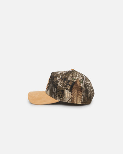 New Era Atlanta Braves 'Real Tree Tan Suede' 9FORTY A-Frame Snapback Real Tree