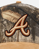 New Era Atlanta Braves 'Real Tree Tan Suede' 9FORTY A-Frame Snapback Real Tree