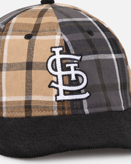 New Era St Louis Cardinals 'Multi Panel Plaid' 9FIFTY High Crown Strapback Plaid