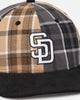 New Era San Diego Padres 'Multi Panel Plaid' 9FIFTY High Crown Strapback Plaid