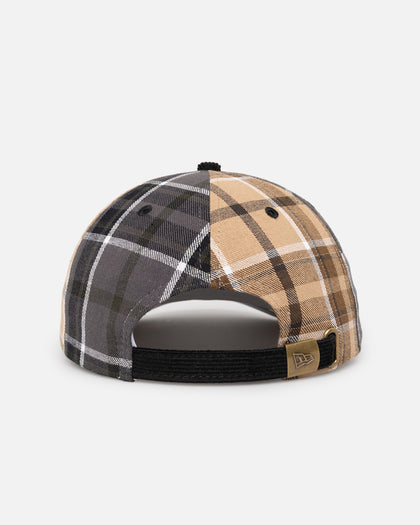 New Era Detroit Tigers 'Multi Panel Plaid' 9FIFTY High Crown Strapback Plaid