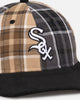 New Era Chicago White Sox 'Multi Panel Plaid' 9FIFTY High Crown Strapback Plaid