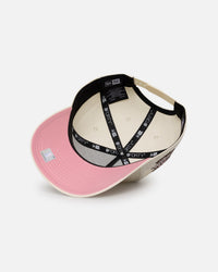 New Era Los Angeles Lakers 'Neapolitan Chrome' 9FORTY A-Frame Snapback Chrome/Pink Met