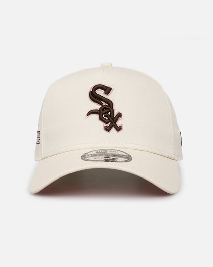 New Era Chicago White Sox 'Neapolitan Chrome' 9FORTY A-Frame Snapback Chrome/Pink Met