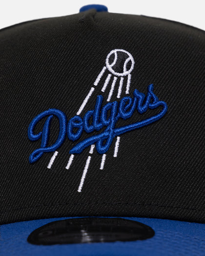 New Era Los Angeles Dodgers 'Retro Royal' 9FORTY A-Frame Snapback Black/Royal