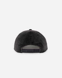 New Era San Diego Padres 'Washed Corduroy Golfer' Pre-Curved Golfer Snapback Washed Black