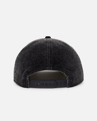 New Era Boston Red Sox 'Washed Corduroy Golfer' Pre-Curved Golfer Snapback Washed Black