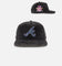 New Era Atlanta Braves 'Washed Corduroy Golfer' Pre-Curved Golfer Snapback Washed Black