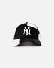 New Era New York Yankees 'Patchwork Corduroy' 9FORTY A-Frame Snapback Black/Cream