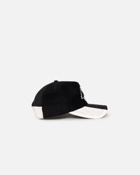 New Era Los Angeles Lakers 'Patchwork Corduroy' 9FORTY A-Frame Snapback Black/Cream