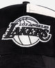 New Era Los Angeles Lakers 'Patchwork Corduroy' 9FORTY A-Frame Snapback Black/Cream