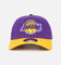 New Era Los Angeles Lakers '2-Tone Pinstripe' 9FORTY A-Frame Snapback Pinstripe