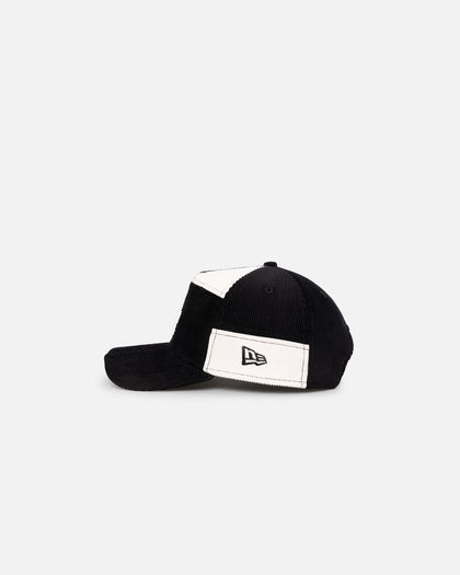 New Era Los Angeles Dodgers 'Patchwork Corduroy' 9FORTY A-Frame Snapback Black/Cream