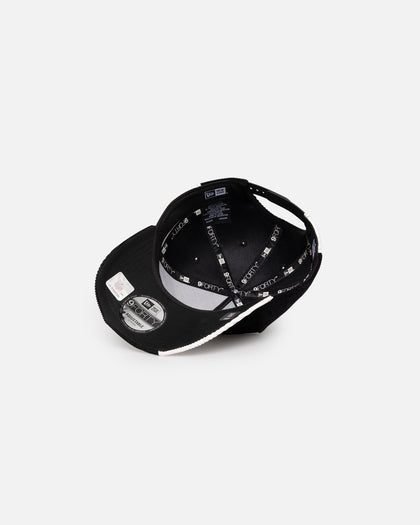New Era Las Vegas Raiders 'Patchwork Corduroy' 9FORTY A-Frame Snapback Black/Cream