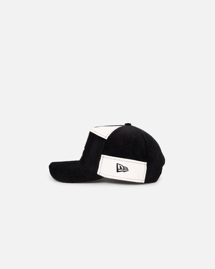 New Era Chicago White Sox 'Patchwork Corduroy' 9FORTY A-Frame Snapback Black/Cream