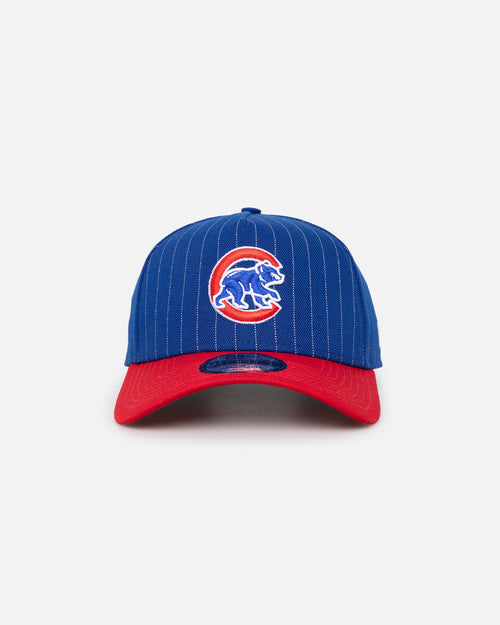 New Era Chicago Cubs '2-Tone Pinstripe' 9FORTY A-Frame Snapback Pinstripe
