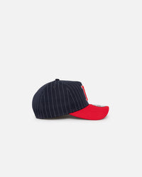 New Era Boston Red Sox '2-Tone Pinstripe' 9FORTY A-Frame Snapback Pinstripe