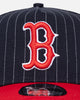 New Era Boston Red Sox '2-Tone Pinstripe' 9FORTY A-Frame Snapback Pinstripe