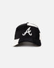 New Era Atlanta Braves 'Patchwork Corduroy' 9FORTY A-Frame Snapback Black/Cream