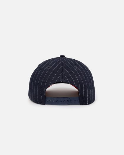 New Era Atlanta Braves '2-Tone Pinstripe' 9FORTY A-Frame Snapback Pinstripe