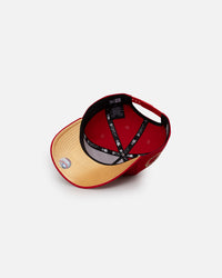New Era Chicago Cubs 'Year Of The Dragon' 9FORTY A-Frame Snapback Scarlet/Gold